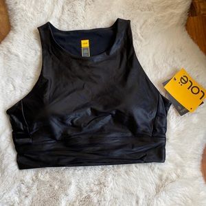 NWT lole crop bra top